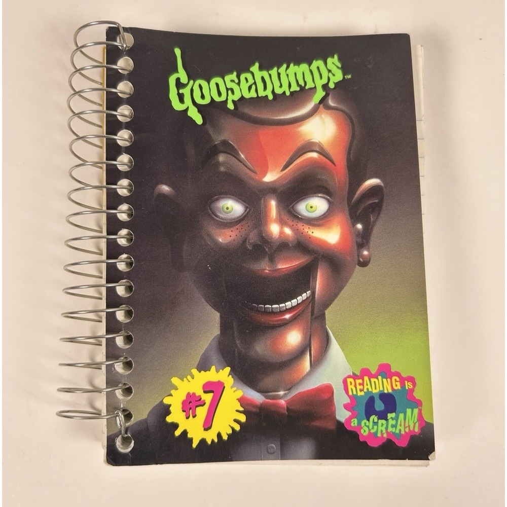 Goosebumps Mini Spiral Notebook #7 Night of The Living Dummy Unused